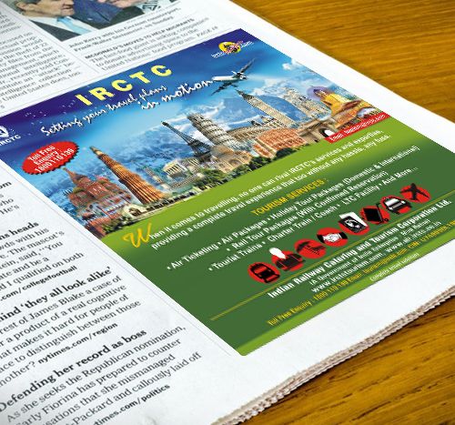 IRCTC – Display Advertisement